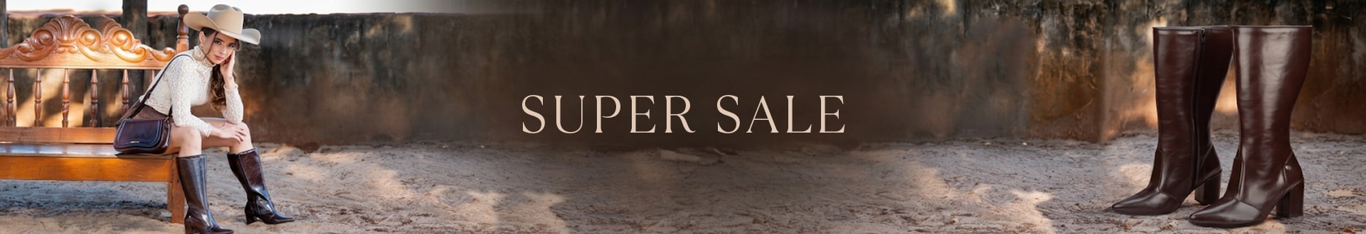 Super Sale: Botas Femininas com super desconto | Domidona