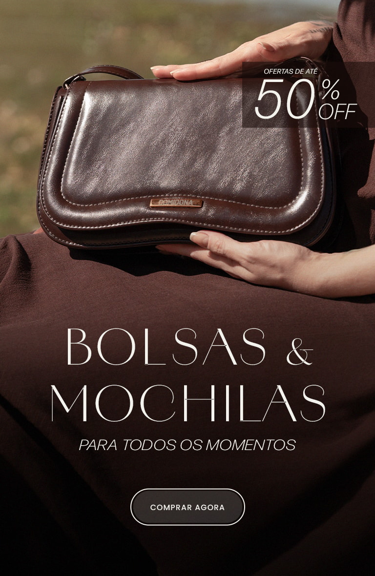 Bolsas e Mochilas Femininas com Até 50% OFF | Estilo para Todos os Momentos