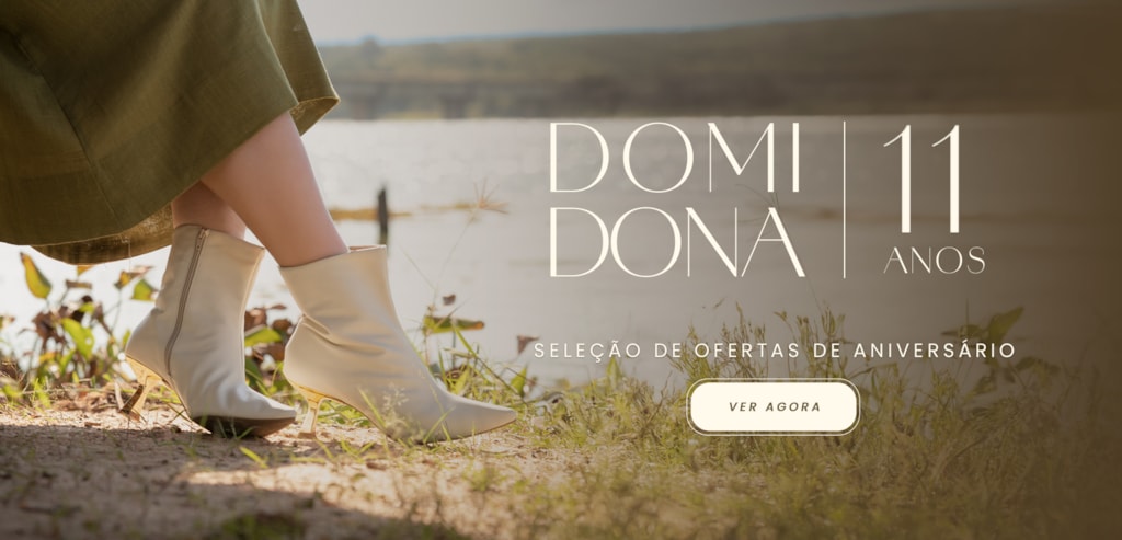 Domidona 11 Anos: Ofertas Especiais em Calçados Femininos