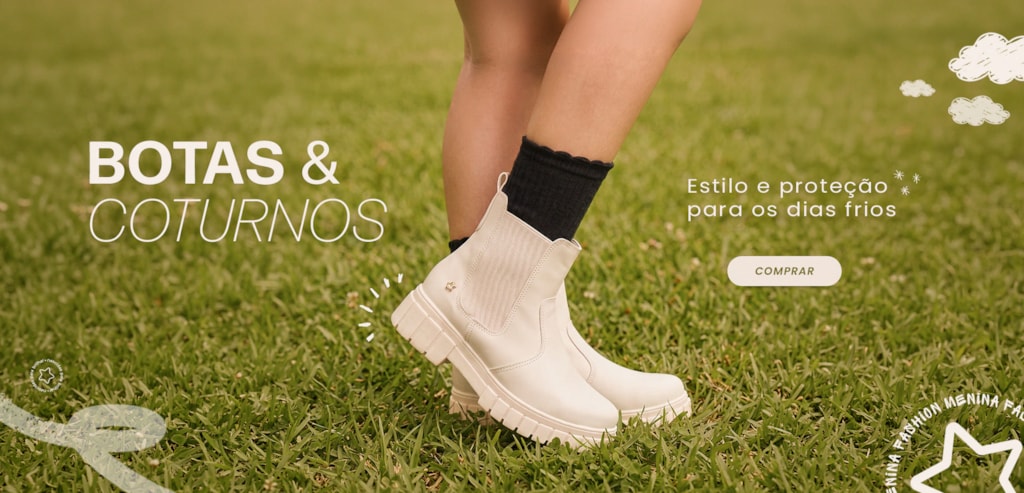 Botas e Coturnos Infantis Femininos | Estilo e Proteção para o Inverno