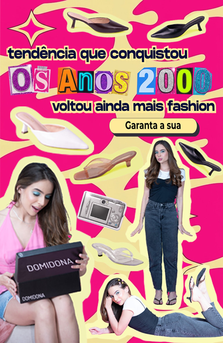 Sapatos Anos 2000 Femininos Tendência | Domidona