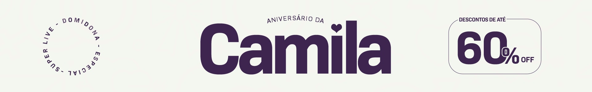 Aniversário da Camila