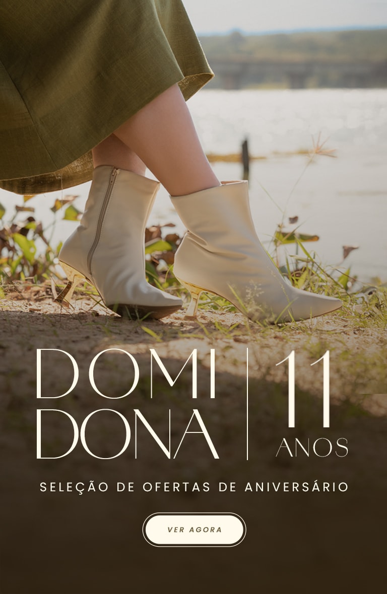 Domidona 11 Anos: Ofertas Especiais em Calçados Femininos