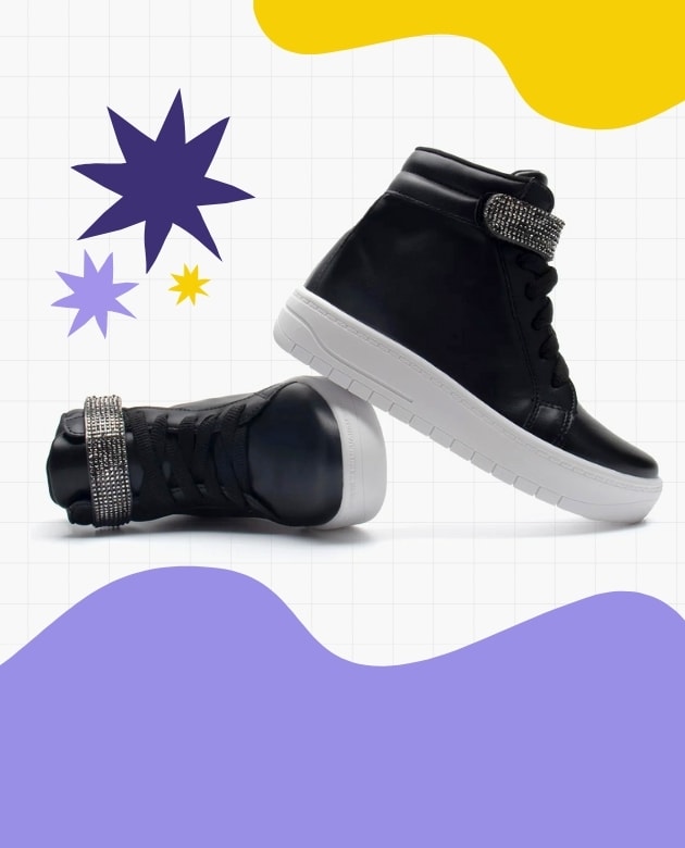 Tênis infantil feminino Menina Fashion para volta às aulas, confortável e estiloso para o dia a dia escolar