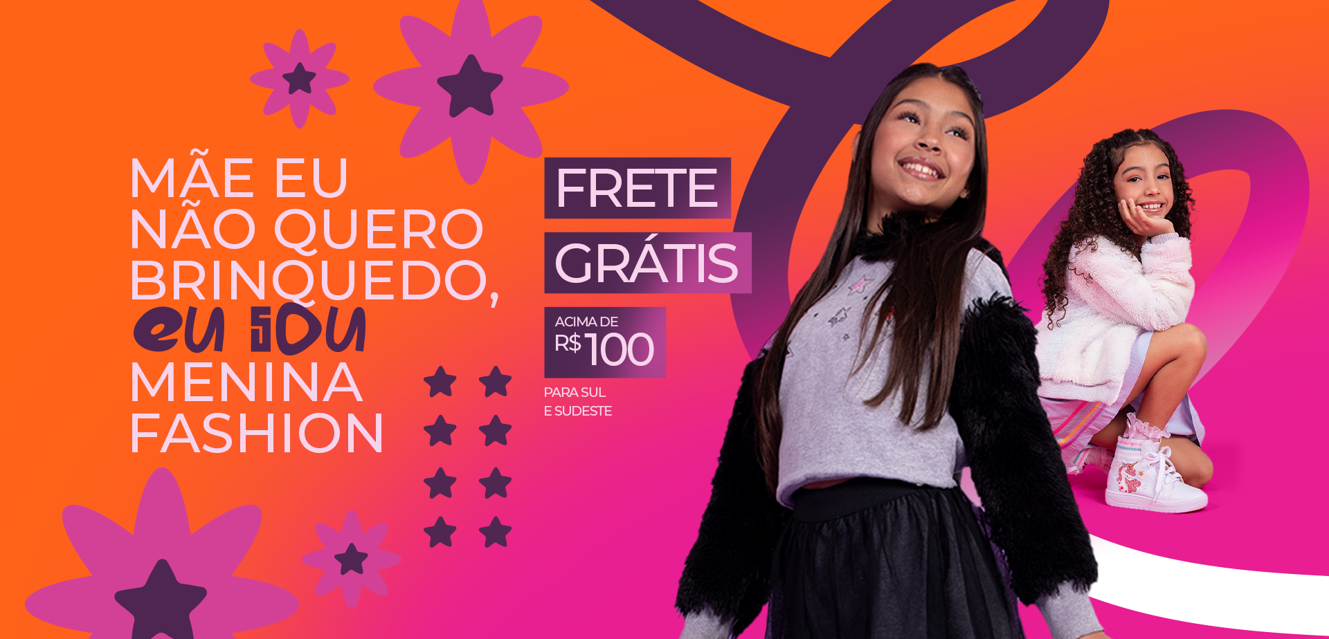 Banner principal menina fashion