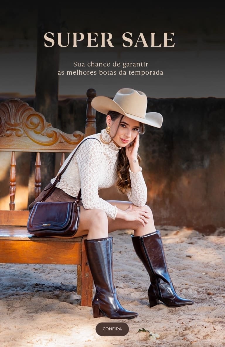 Liquida Inverno: Compre Botas na Super Sale | Domidona