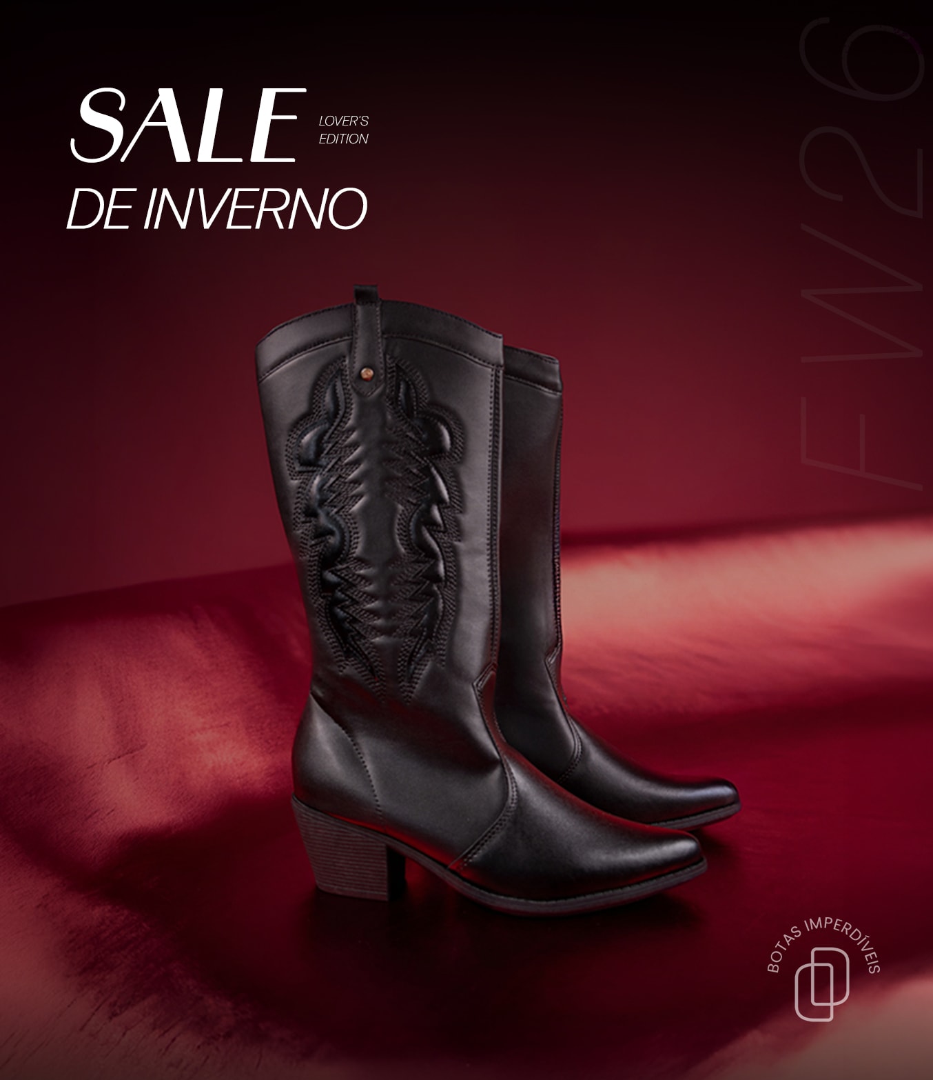 Sale de Inverno Lover’s Edition | Botas Femininas em Destaque | Domidona