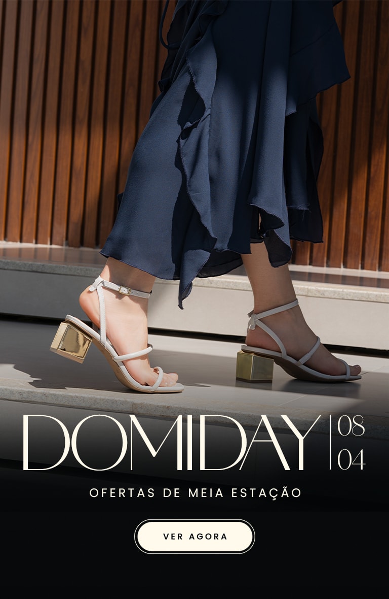 Domiday 08/04 | Ofertas de Meia Estação em Calçados Femininos
