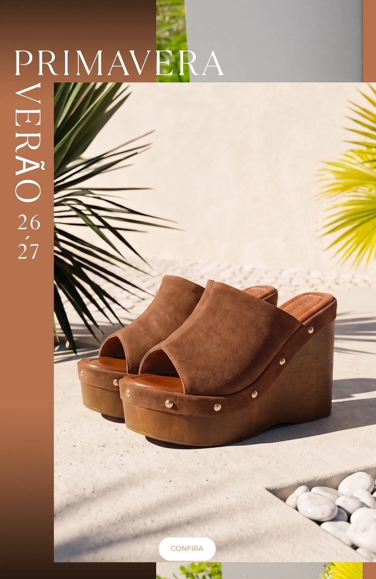 Ofertas de Verão: Sandália Anabela | Domidona