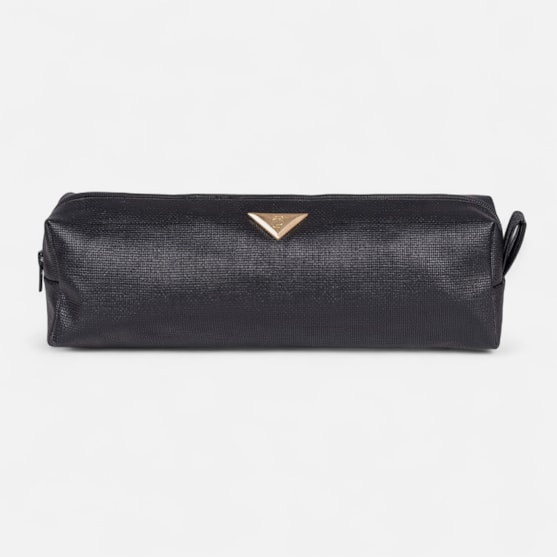 Bolsa Nécessaire Trama Natural Feminina Média Viagem Toque Artesanal