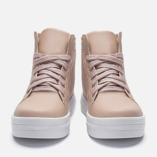 Tênis Menina Fashion Unicórnio Casual Infantil Botinha Rosa
