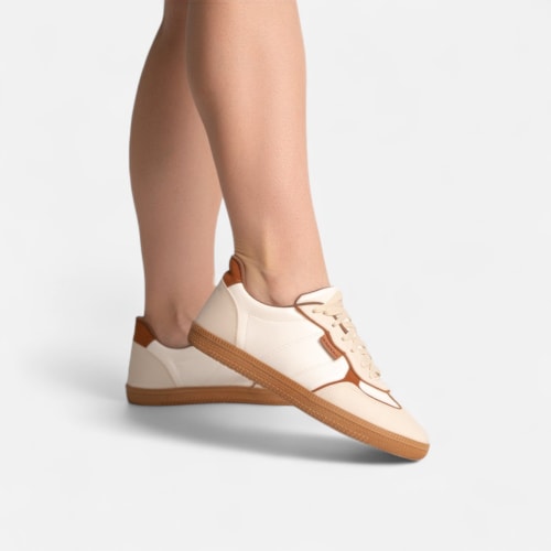 Tênis Off White Feminino Domidona Estilo Streetwear Cano Baixo Casual