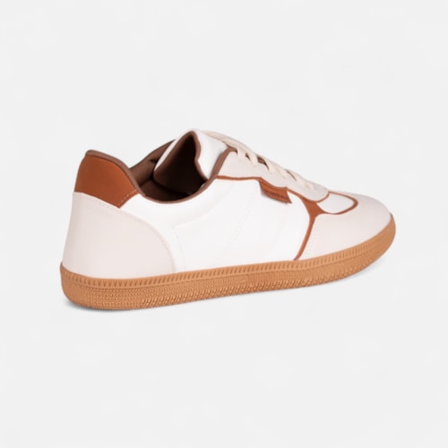 Tênis Off White Feminino Domidona Estilo Streetwear Cano Baixo Casual