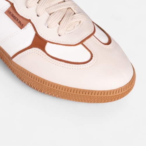 Tênis Off White Feminino Domidona Estilo Streetwear Cano Baixo Casual