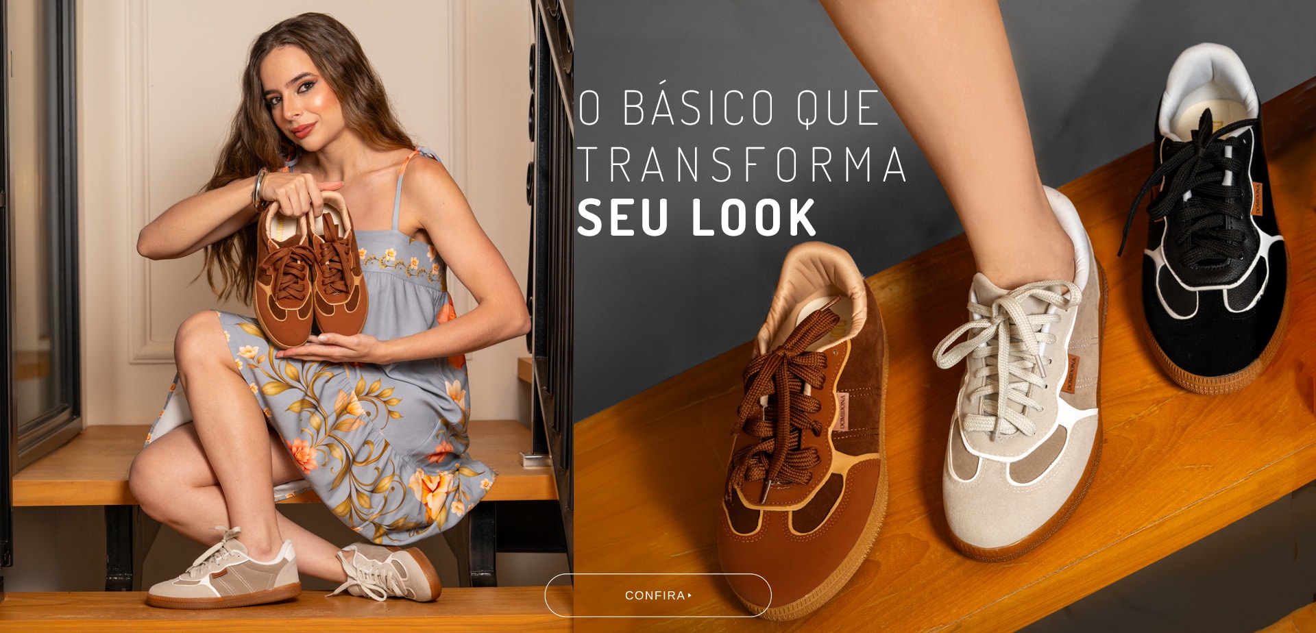 O básico que transforma o look, tênis feminino
