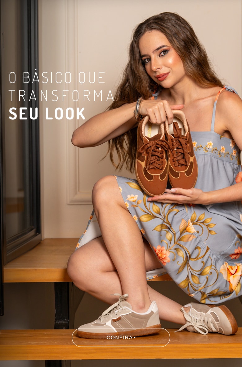 O básico que transforma o look, tênis feminino